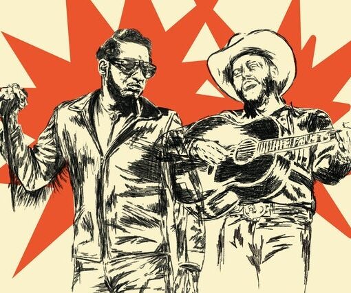 The Crooner The Cowboy Leon Bridges with Charley Crockett