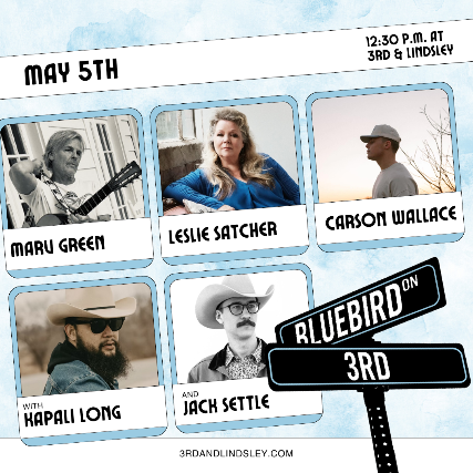 Bluebird On 3rd featuring Marv Green , Leslie Satcher and Carson Wallace with Kapali Long & Jack Settle