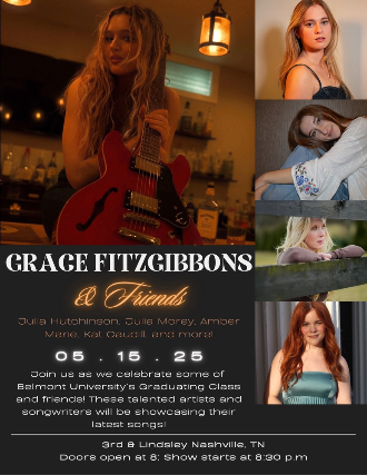 Grace Fitzgibbons & Friends featuring Julia Hutchinson , Julia Morey , Amber Marie , Kat Caudill & More!