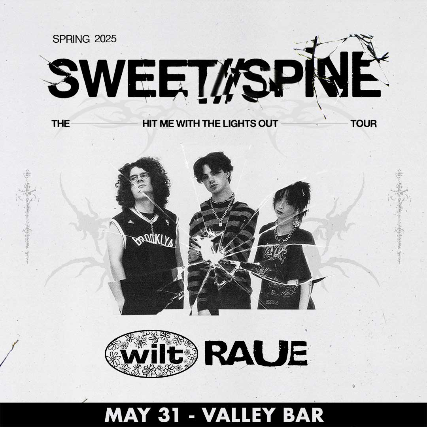 SWEET SPINE – THE HIT ME WITH THE LIGHTS OUT TOUR