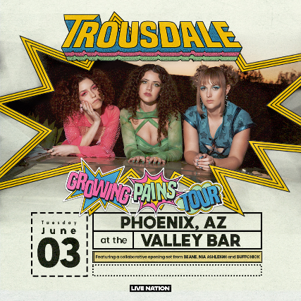 TROUSDALE – GROWING PAINS TOUR