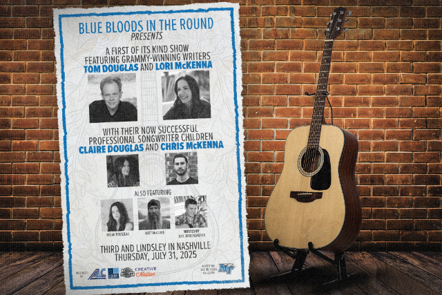 Blue Bloods In The Round Presents Tom Douglas and Lori McKenna with Claire Douglas and Chris McKenna + Regan Rousseau and Matt McClure Hosted By Jett Jurgensmeyer