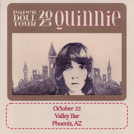 QUINNIE – THE PAPER DOLL TOUR