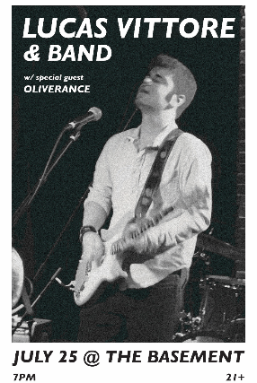 Lucas Vittore w/ Special Guest Oliverance